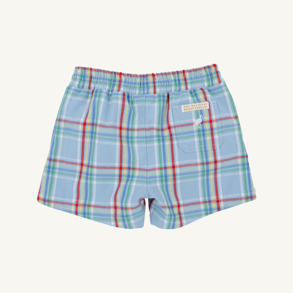 Kensington Court Plaid W/ Worth Avenue White Stork Sheffield Shorts