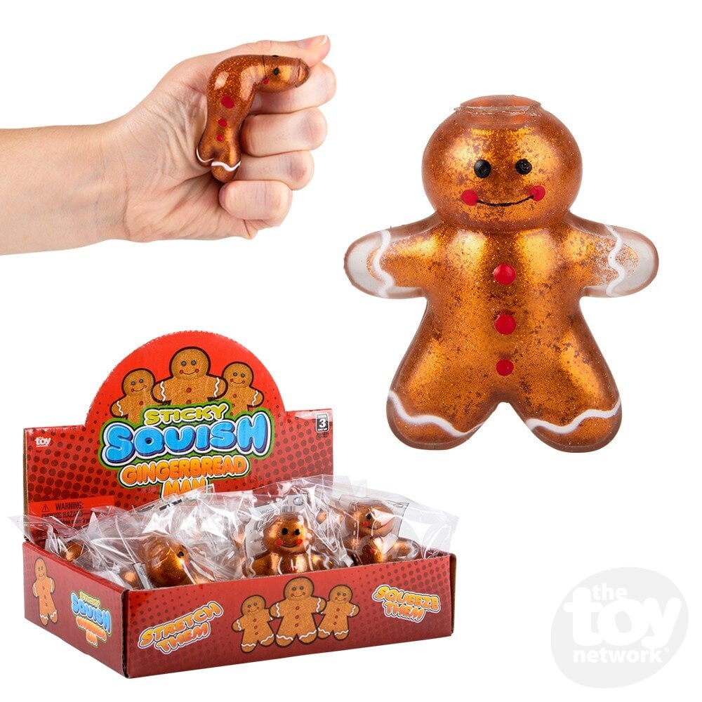 Sticky Squish Gingerbread Man