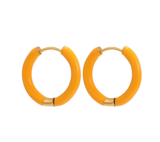 Orange Kokomo Earring