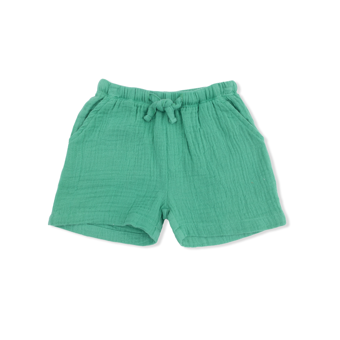 Muslin Ming Green Casual Short