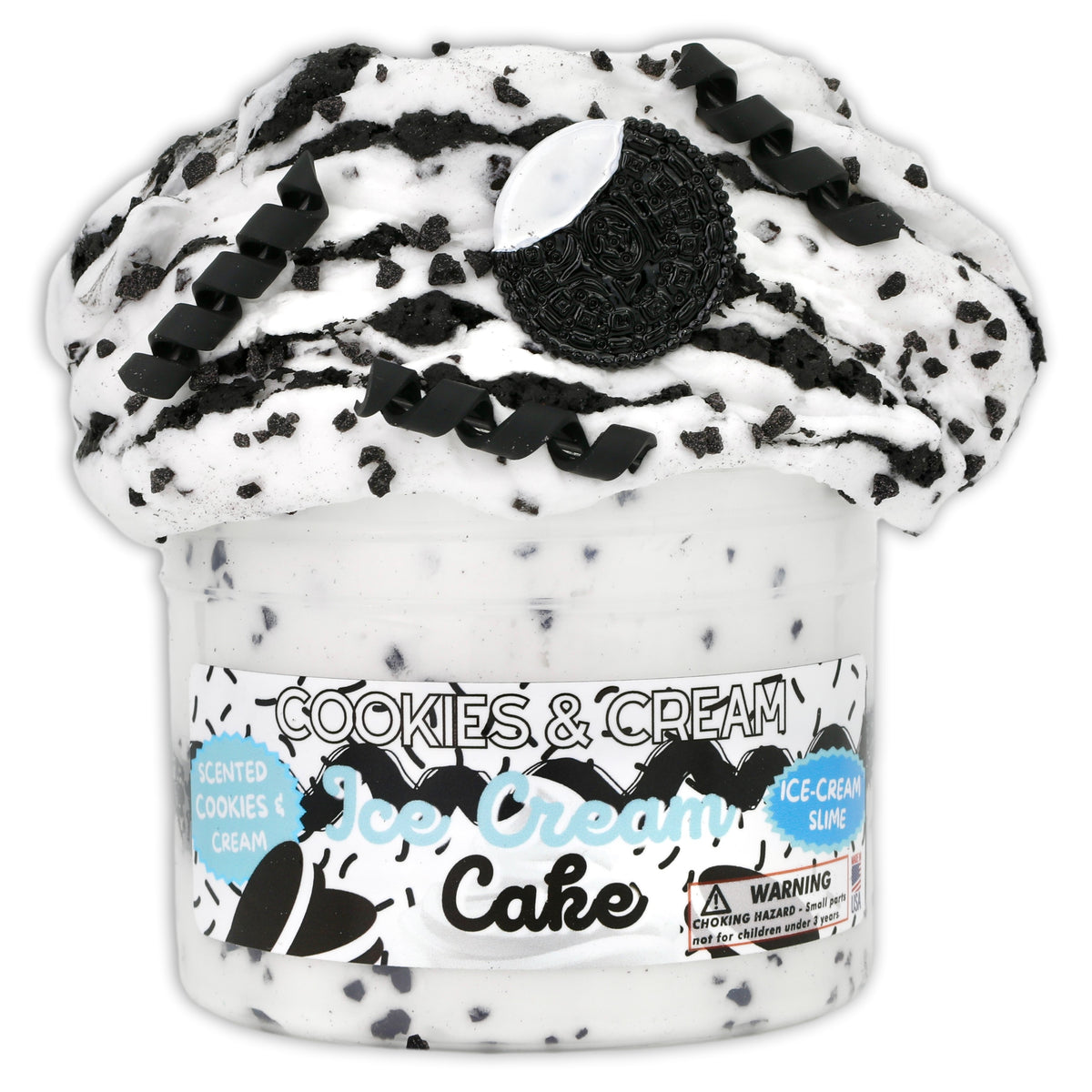 Cookies and Cream Slime
