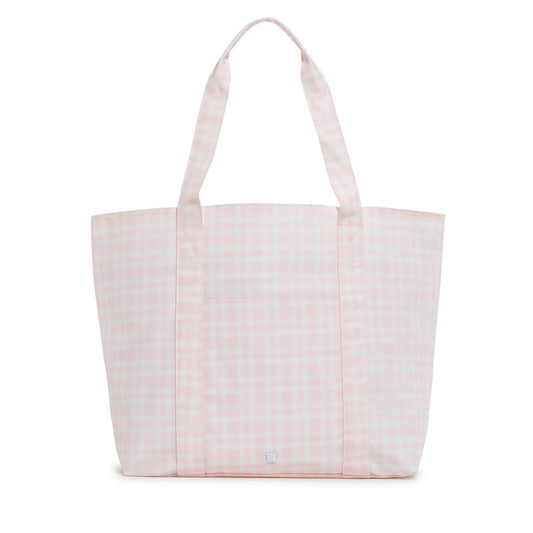 Pink Pimlico Plaid Jumbo Tote