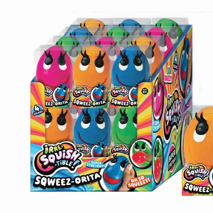 Irre-Squish-Tible Sqweez-Orita Squishy