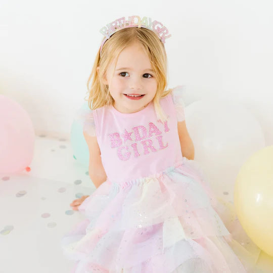 Birthday Girl Fairy Tutu Dress
