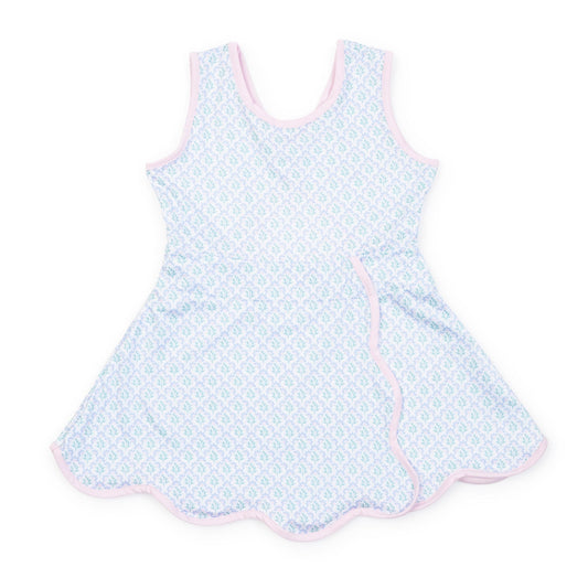 Trellis Bloom Performance Dress