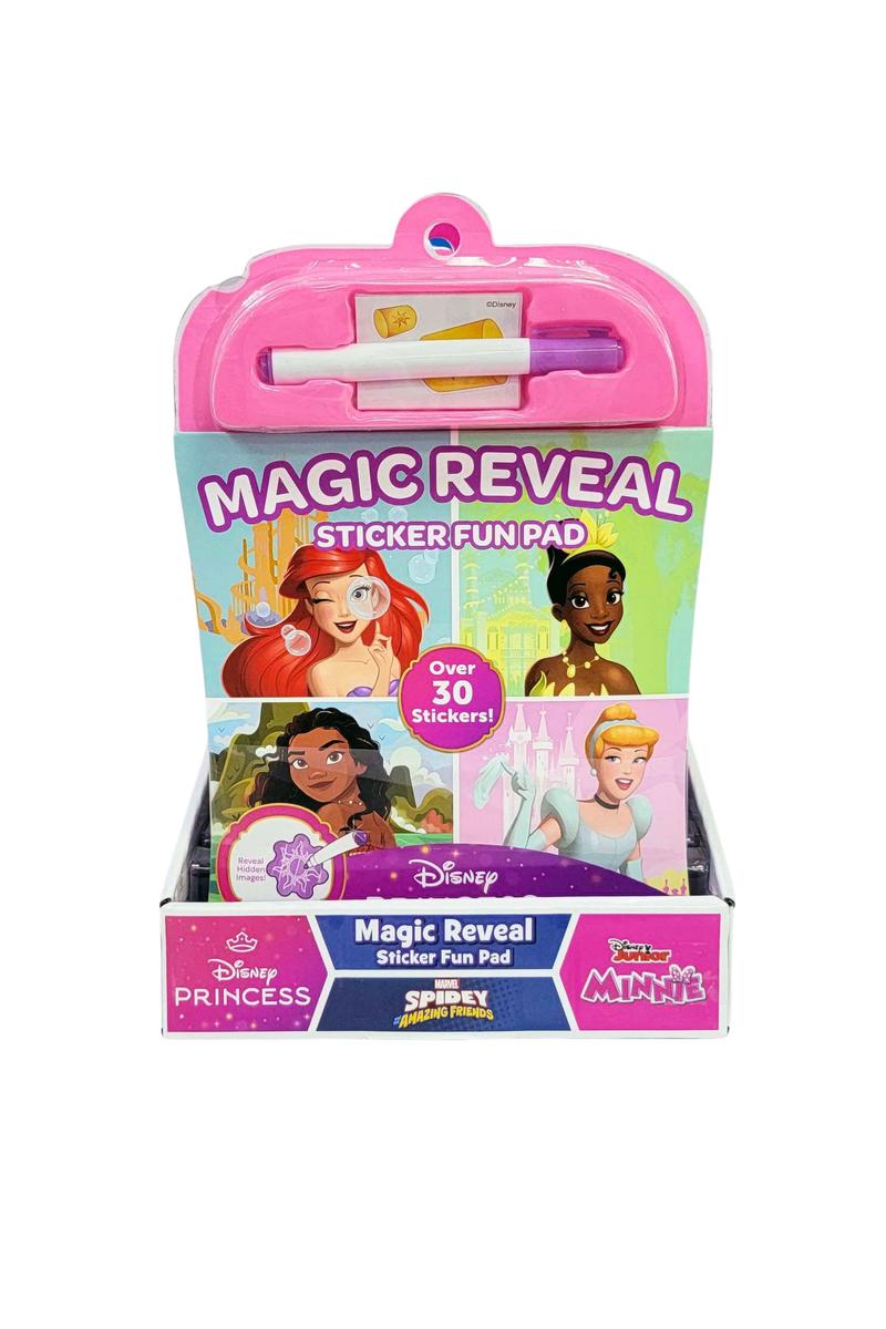 Disney Magic Reveal Sticker Fun Pad