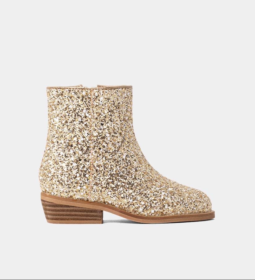 Gold Vanilla Mini Boots