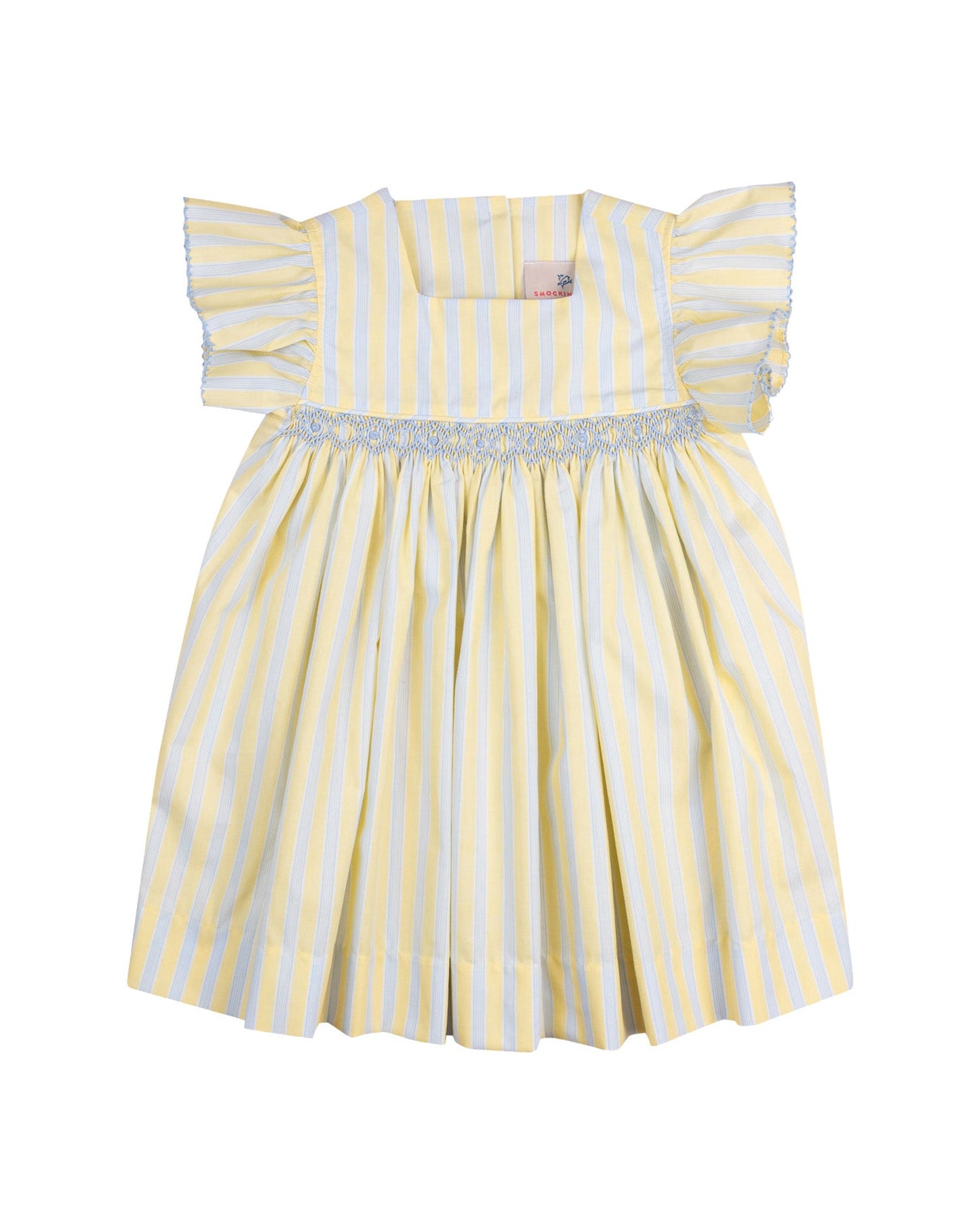 Sunshine Stripes Smocked Dress