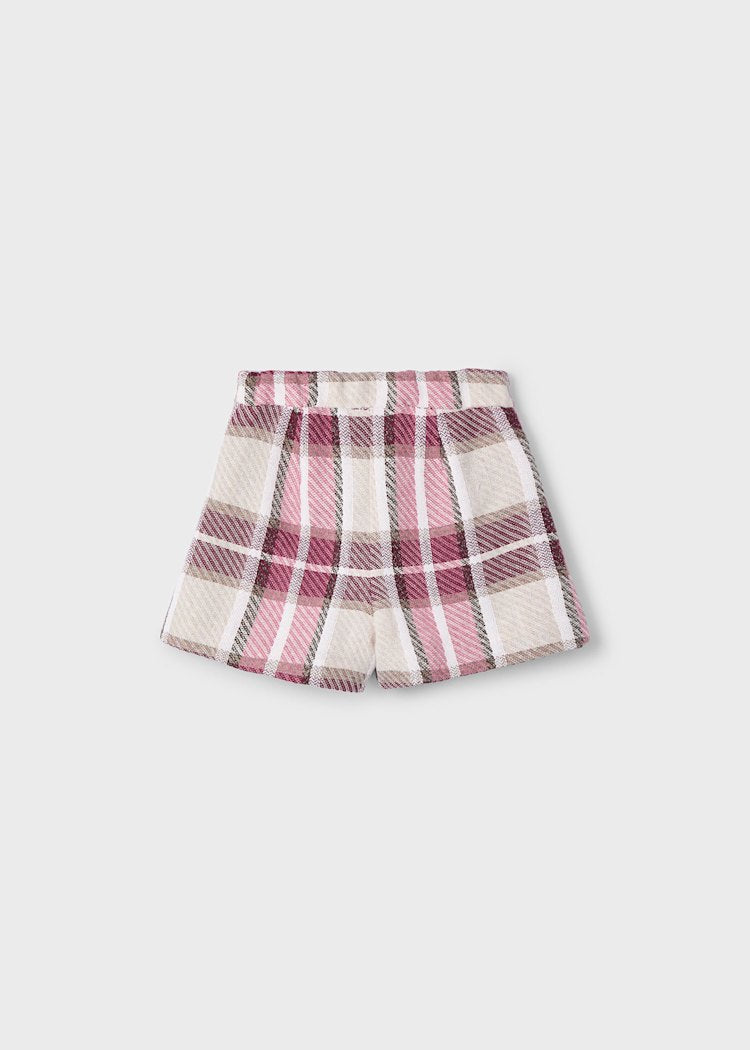 Cherry Plaid Shorts