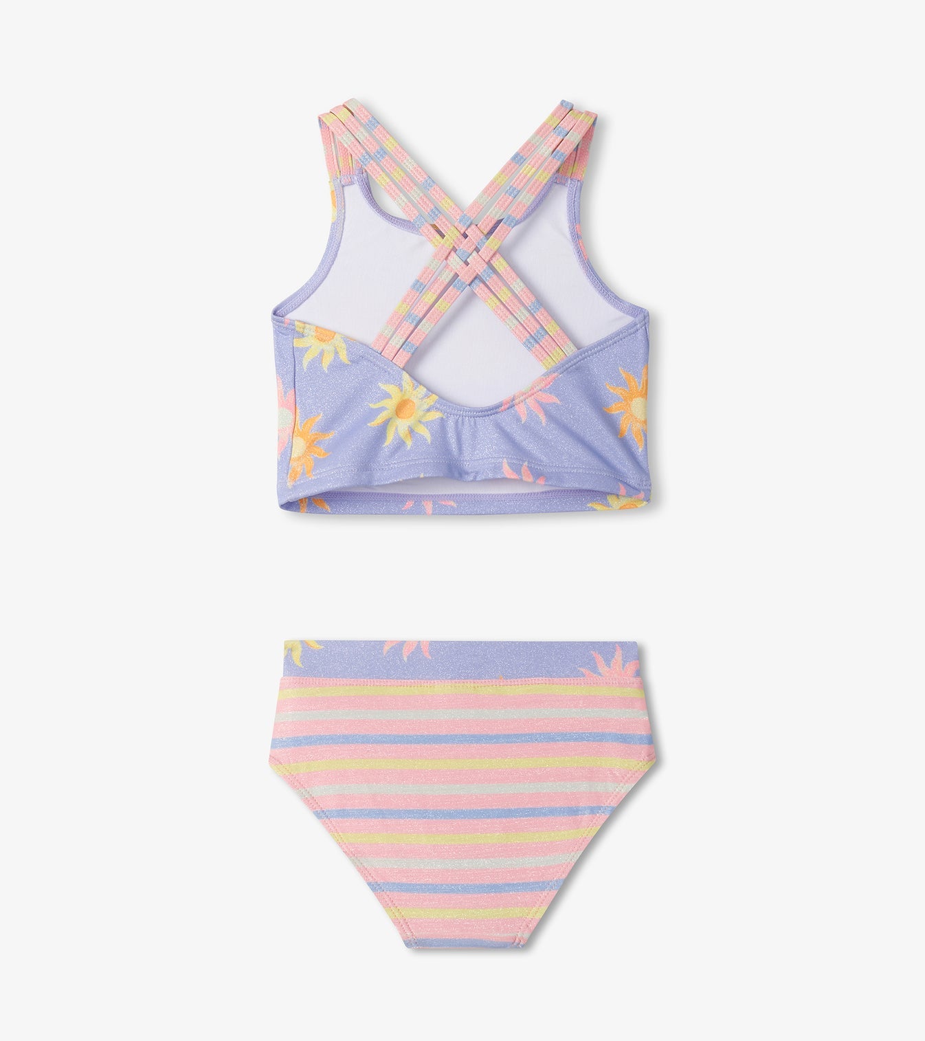 Lavender Sunshine Tankini Swimsuit