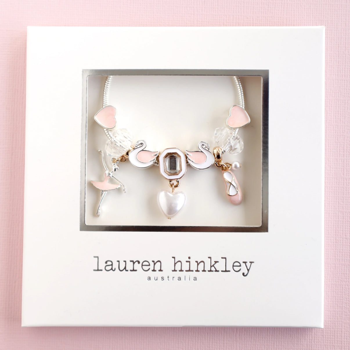 Swan Lake Charm Bracelet