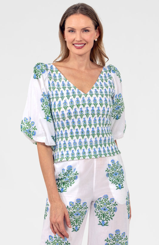 Kelly Crinkle Dimple Top