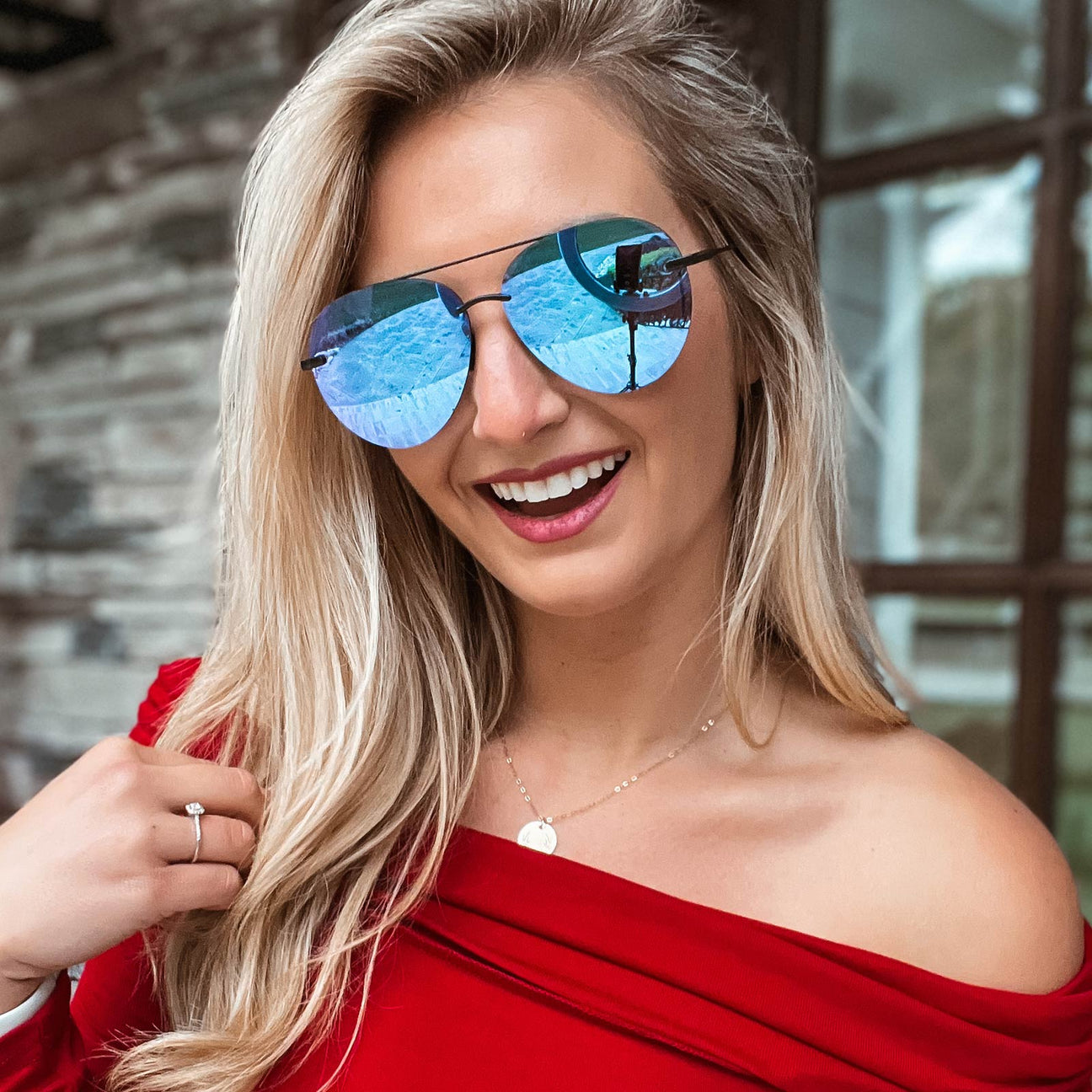 DIFF Lenox Matte Black Mirror