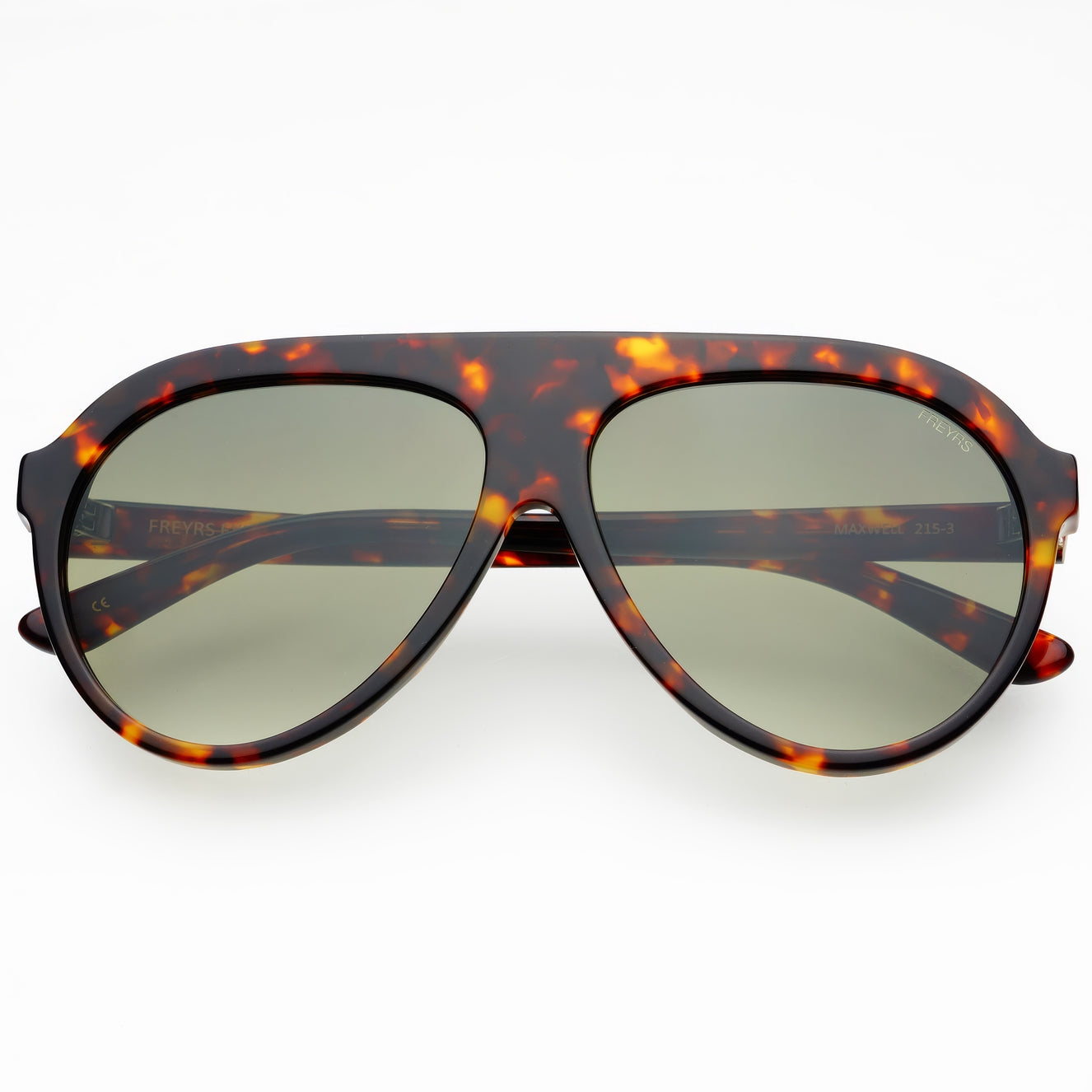 Tortoise Maxwell Aviator Sunglasses