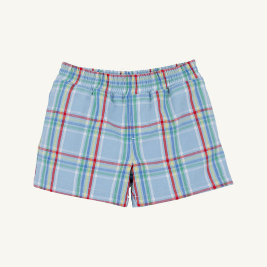 Kensington Court Plaid W/ Worth Avenue White Stork Sheffield Shorts