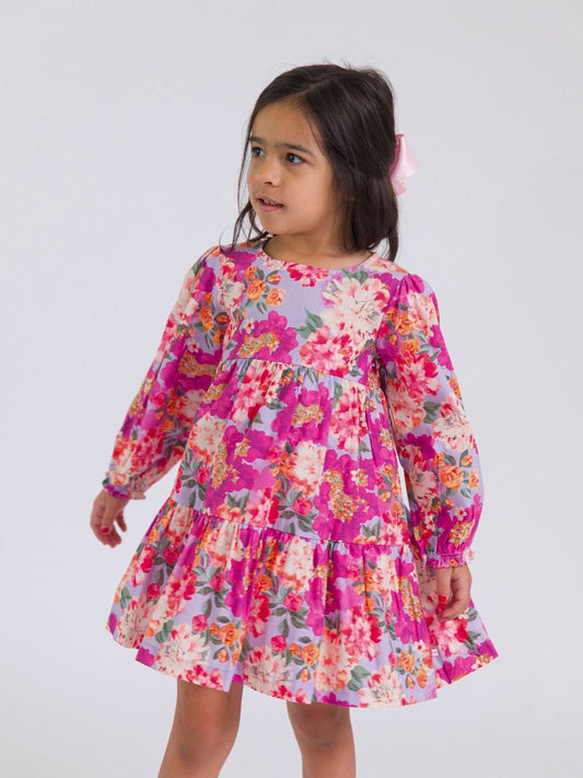 Lavender Valley Twirl Dress