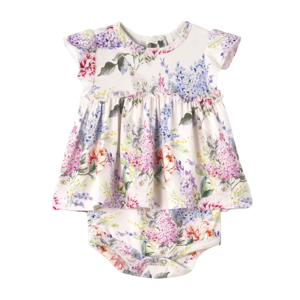Dream Blossom Skirted Bodysuit