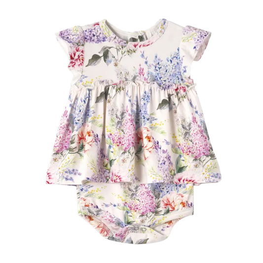 Dream Blossom Skirted Bodysuit