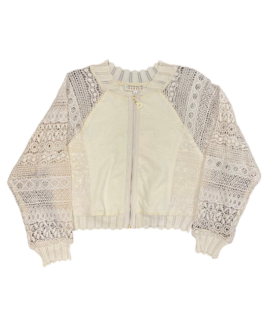 Lace Bomber Jacket