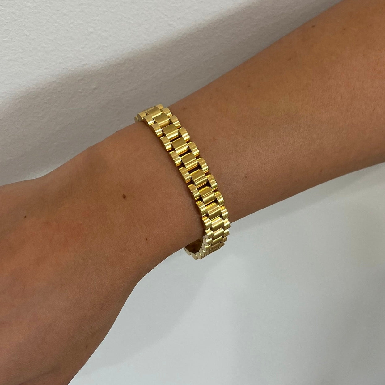 Gold Bradley Watch Link Bracelet