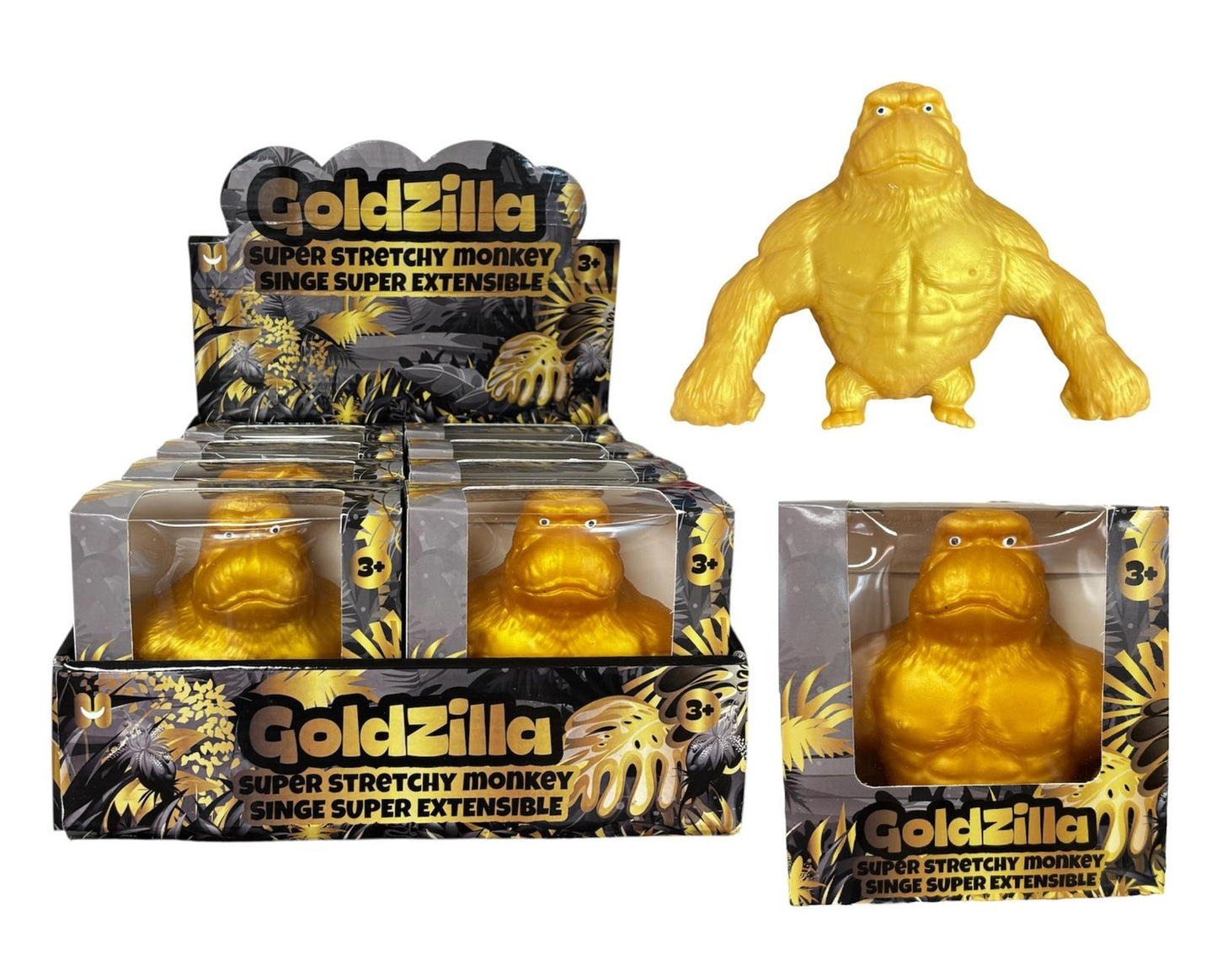Goldzilla Stretchee Monkee
