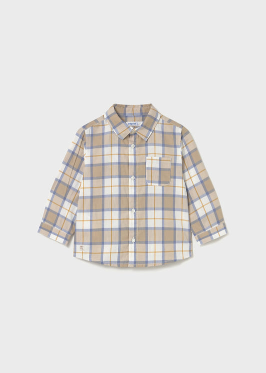 Cereal Plaid Button Up
