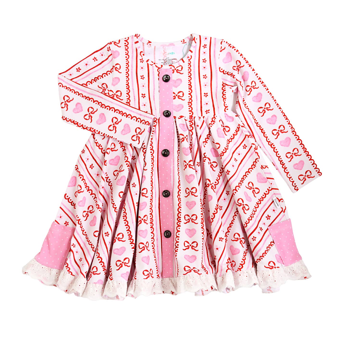Hallie Button Dress
