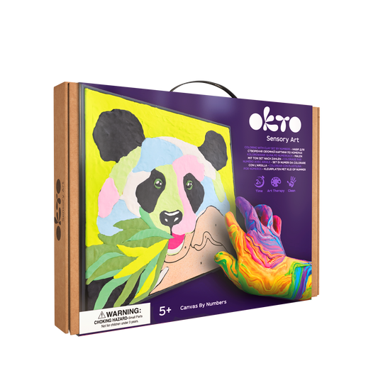 OKTO Clay-By-Numbers Kit "Panda"