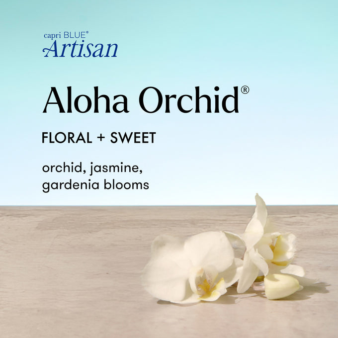 Capri Blue Luce d'Amalfi Petite Candle - Aloha Orchid