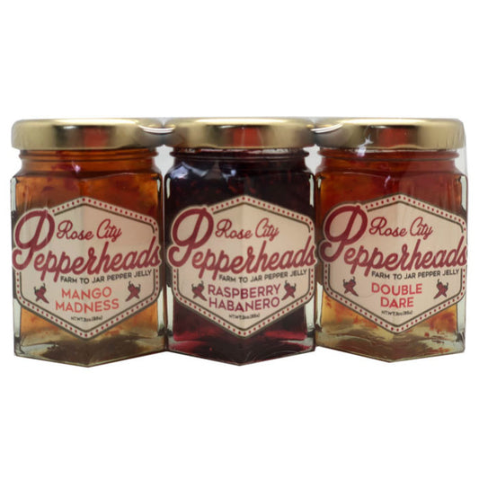 Mini BBQ Trio Pepper Jelly