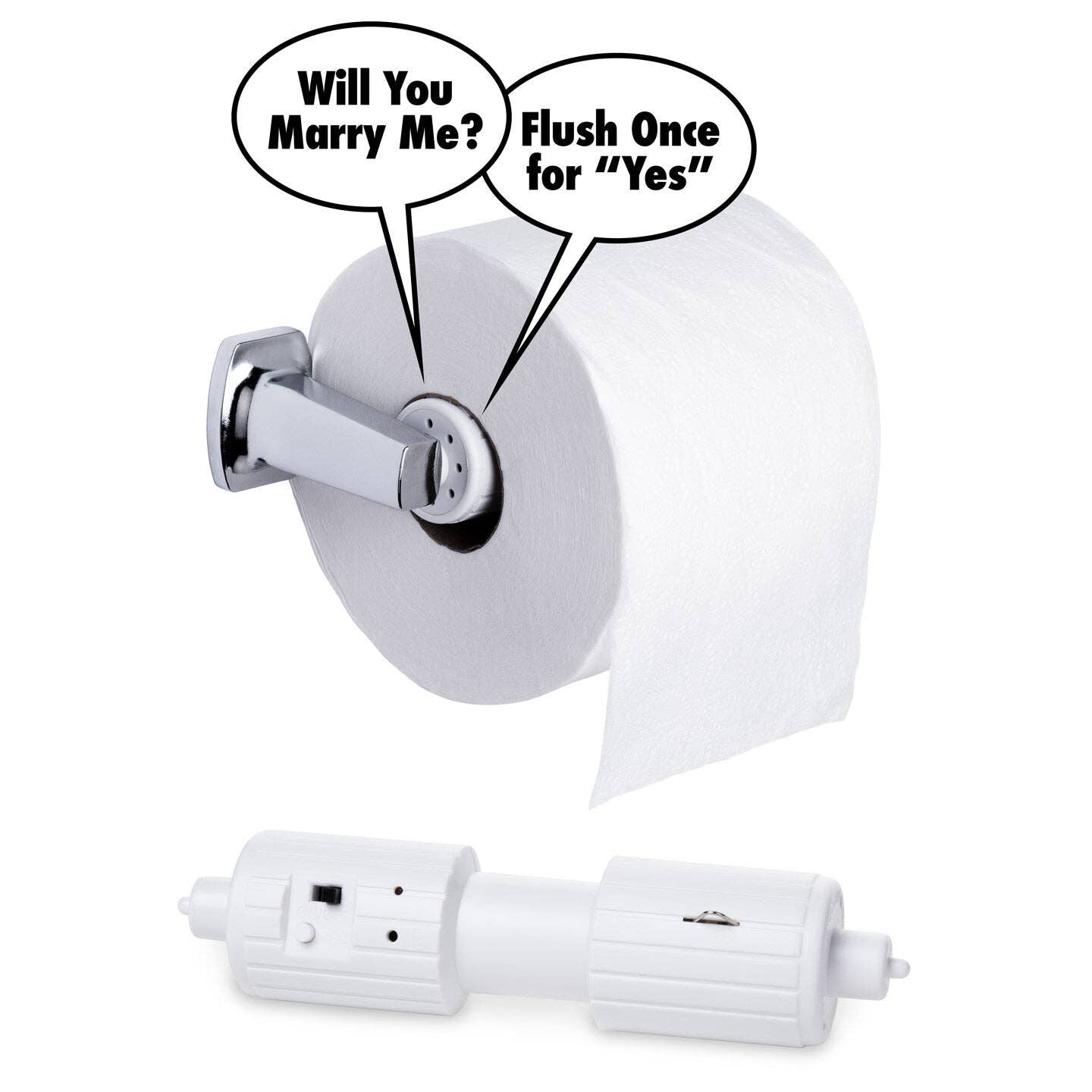 Talking Toilet Paper Roll Holder