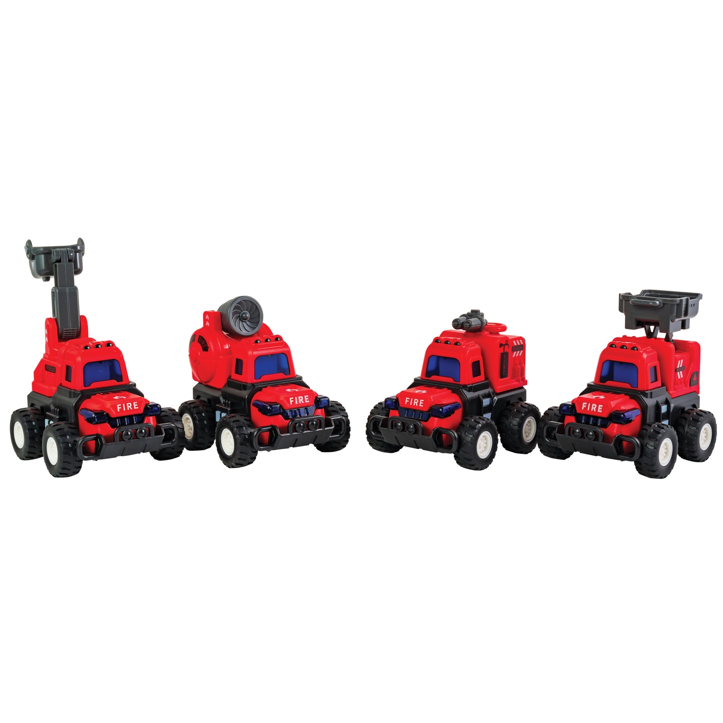 Press N' Go Fire Vehicles