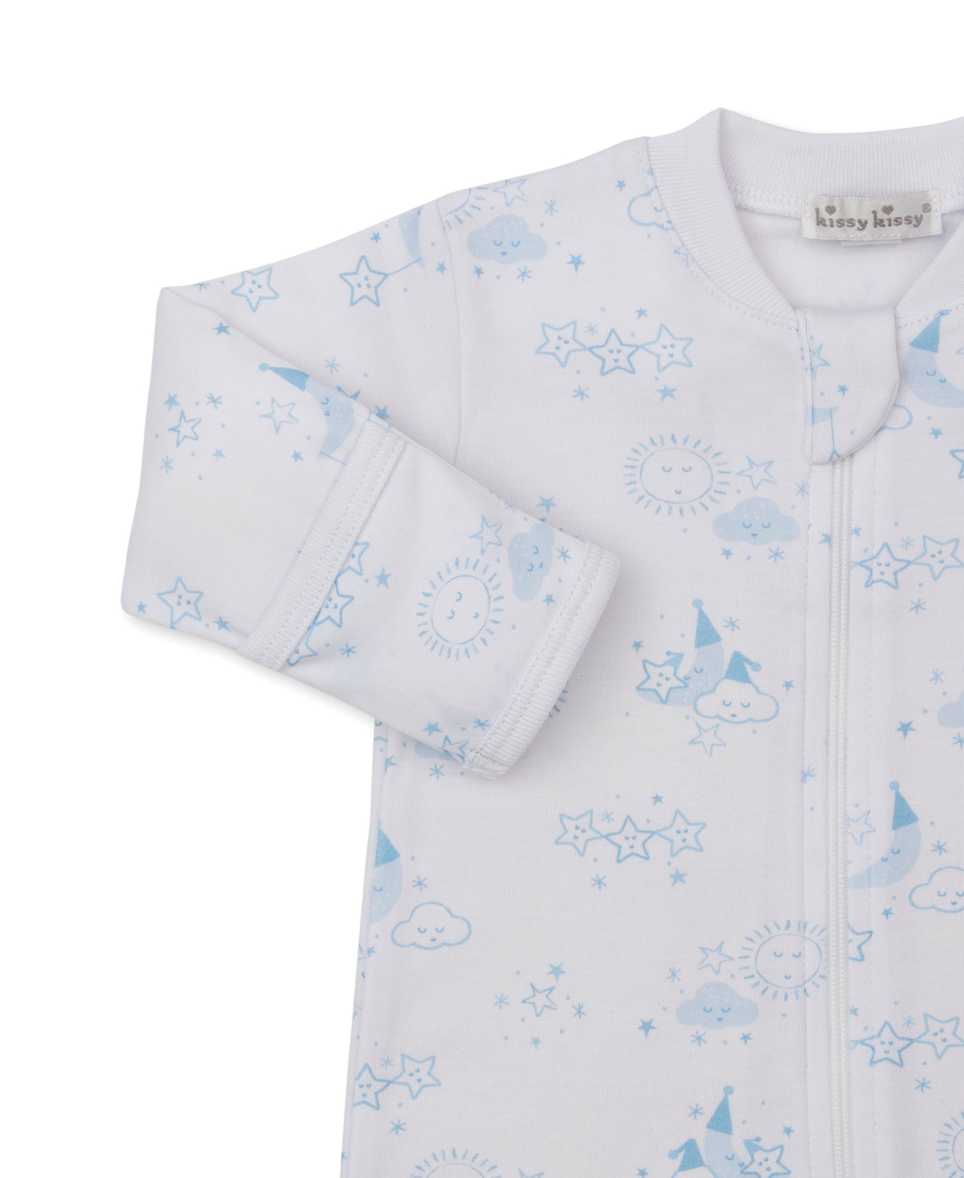 Nightfall Blue Zip Footie