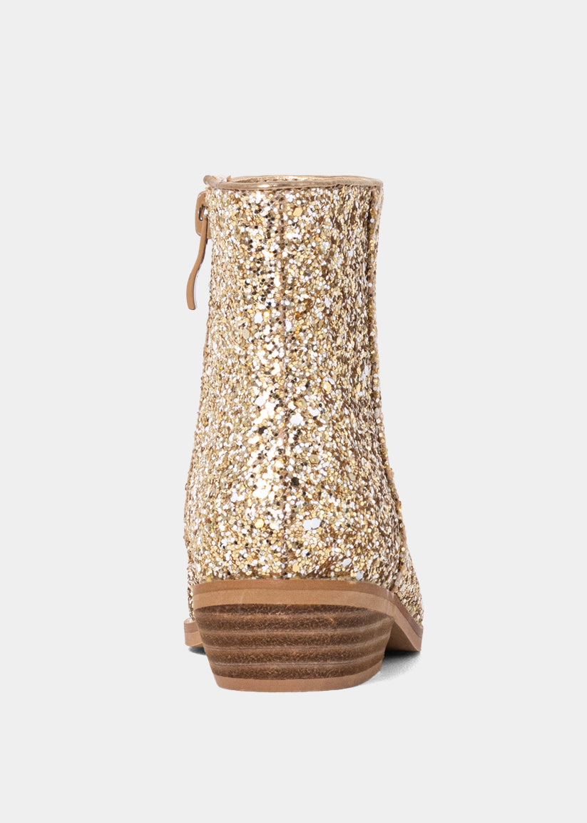 Gold Vanilla Mini Boots