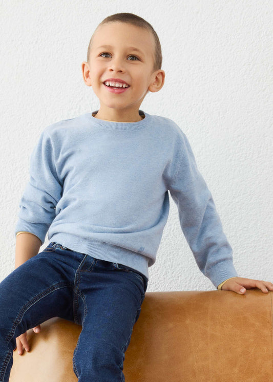 Boys Vivid Rain Crewneck Sweater