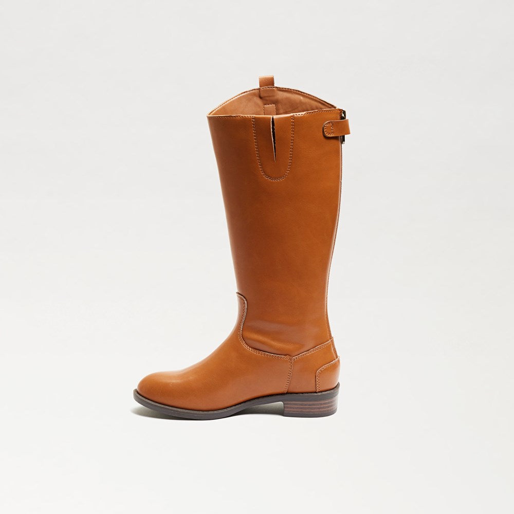 Cognac Leather Penny Boot