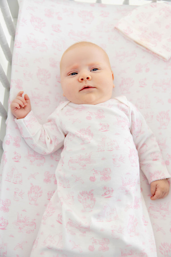 Sir Proper's Sweet Arrival Adorable Everyday Set - Hamptons Hot Pink