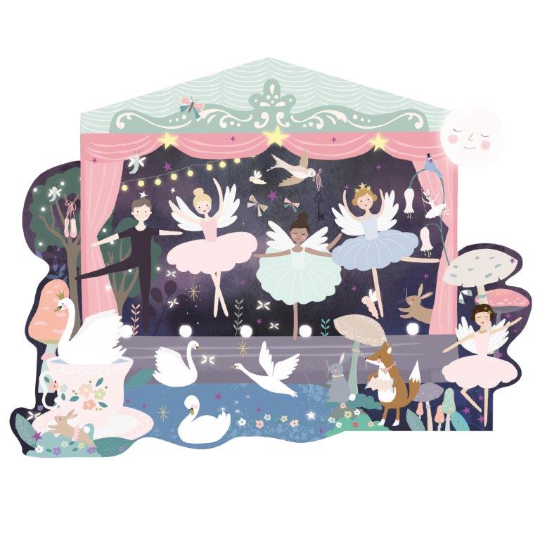80pc "Theatre" Shaped Jigsaw  Puzzle