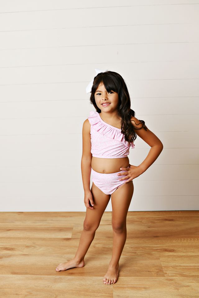 Pink Coquet Bow Swimsuit