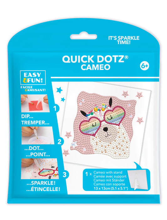 Diamond Dotz Llama Rainbow