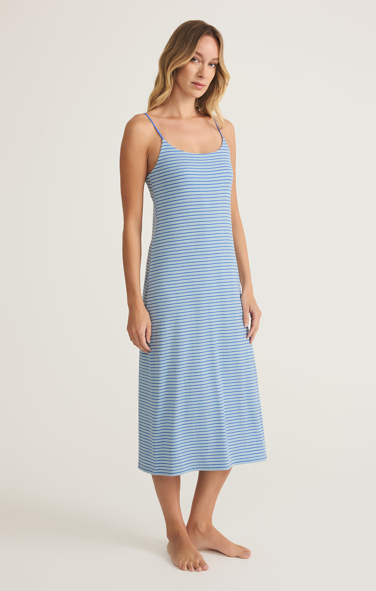 Salt Water Stripe Rib Dress
