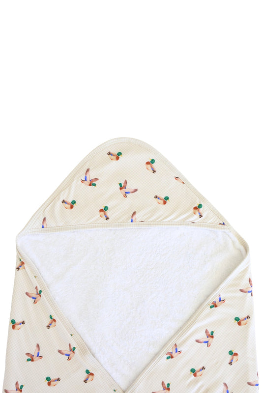 Little Mallard Bamboo Hooded Towel