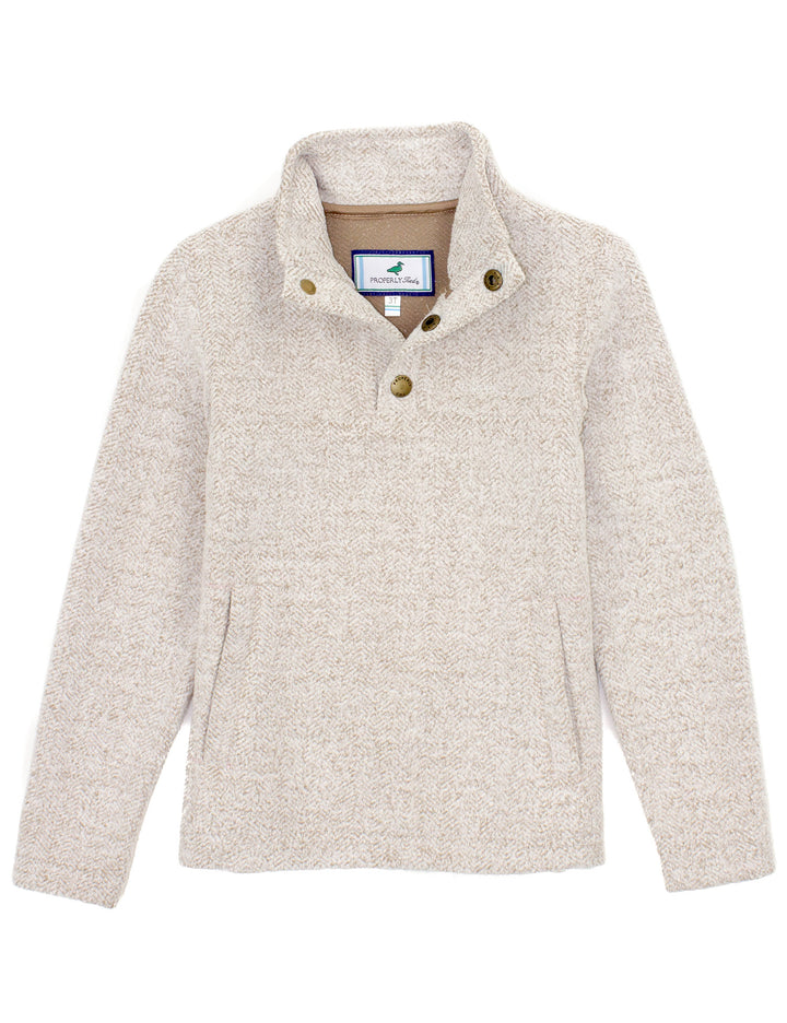Upland Pullover - Cream