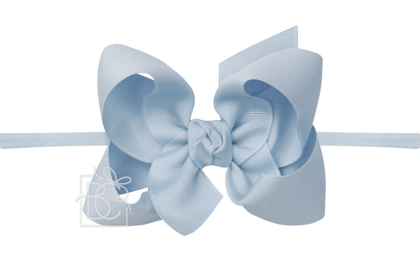 Millenium Blue 4.5" Headband Bow