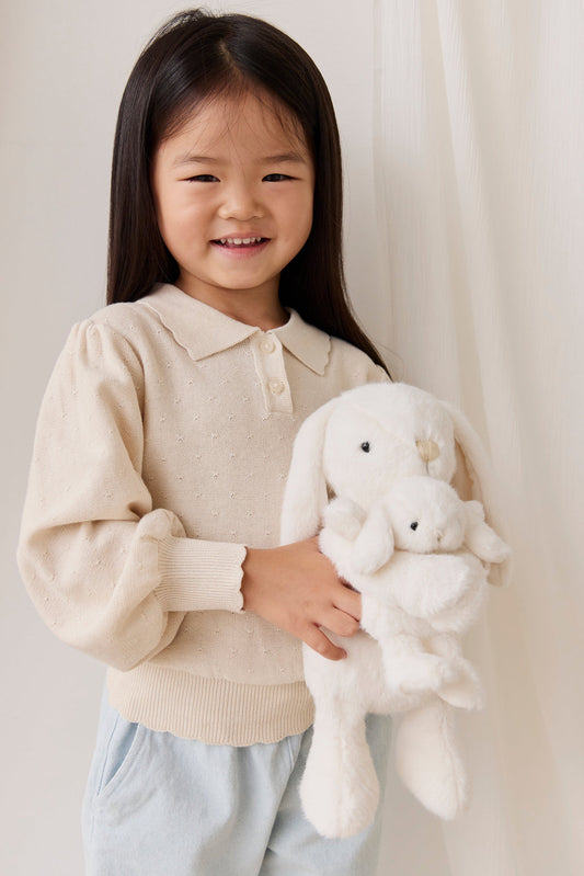 Snuggle Bunnies - Frankie the Hugging Bunny - Marshmallow