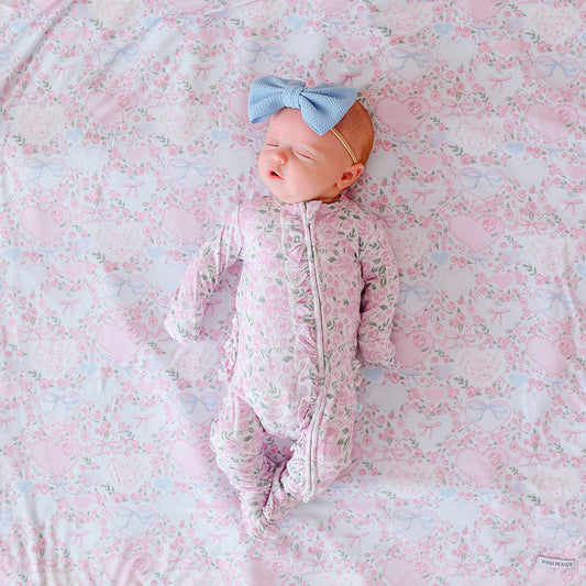 Annabeth Footie Ruffled Footie