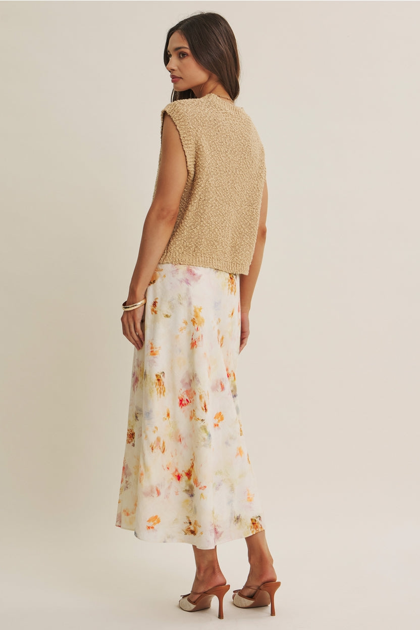 Biscuit Textured Sweater Top