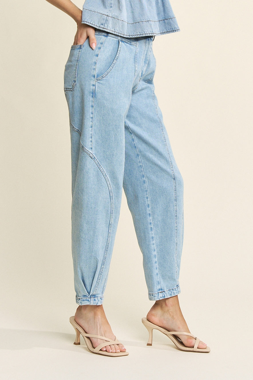 Harem Denim Pants