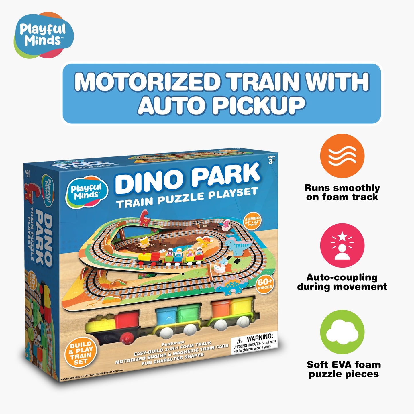 Dino Park Train Puzzle