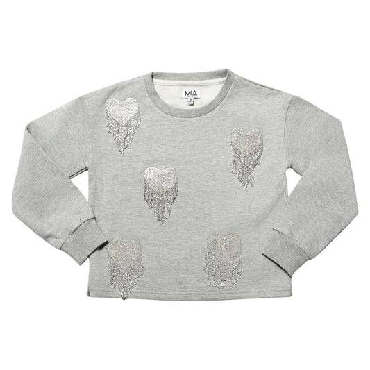 Bling Heart Sweatshirt